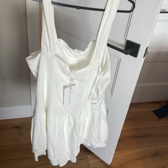 White romper dress - Picture 2 of 3